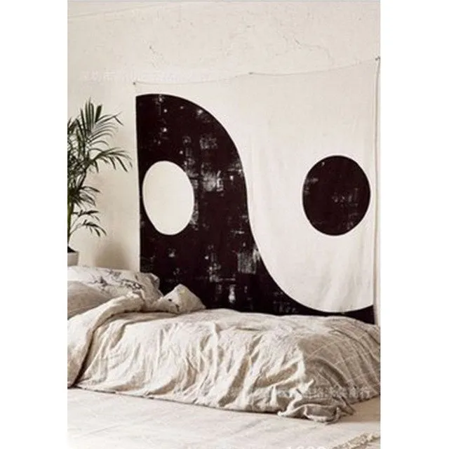 130*150cm Multifunctional Indian Wall Hanging Home Dorm Decoration Beach Towel Yoga Mat Blankets Fitness Body Building Equipment