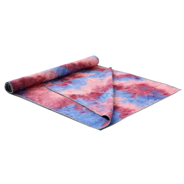 183*63CM Yoga Mat Towel Non Slip Sweat Uptake Fitness Exercise Blanket Dance Soft Blanket Pilates Yoga Towel Yoga Mats Cover