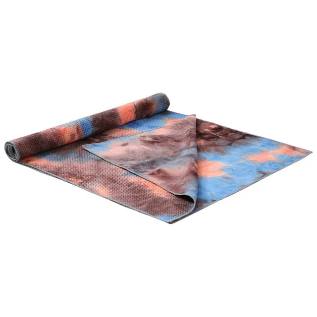 183*63CM Yoga Mat Towel Non Slip Sweat Uptake Fitness Exercise Blanket Dance Soft Blanket Pilates Yoga Towel Yoga Mats Cover