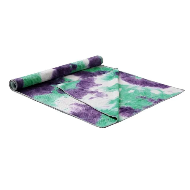 183*63CM Yoga Mat Towel Non Slip Sweat Uptake Fitness Exercise Blanket Dance Soft Blanket Pilates Yoga Towel Yoga Mats Cover