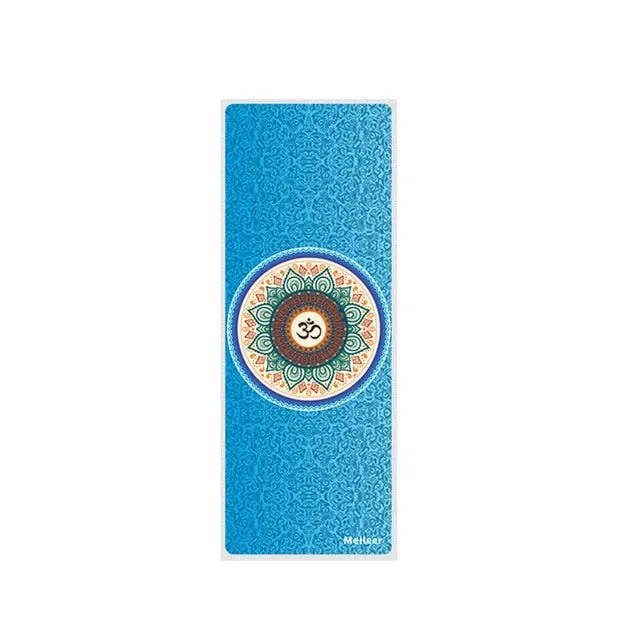 183*68cm*1mm Suede Natural Rubber Yoga Mat Anti Slip Sweat Absorption Yoga Pad Fitness Gym Sports Exercise Pad Yoga Mats