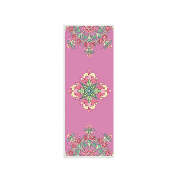 183*68cm*1mm Suede Natural Rubber Yoga Mat Anti Slip Sweat Absorption Yoga Pad Fitness Gym Sports Exercise Pad Yoga Mats