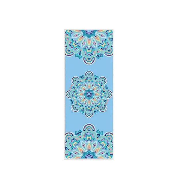 183*68cm*1mm Suede Natural Rubber Yoga Mat Anti Slip Sweat Absorption Yoga Pad Fitness Gym Sports Exercise Pad Yoga Mats