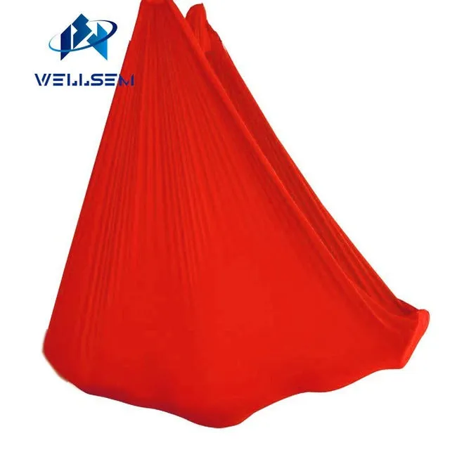 20 colors choice 5m/sets  Aerial Flying Anti-gravity Yoga Hammock Swing  Yoga body building workout fitness equipment freedrop