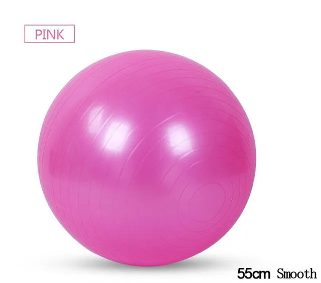 25cm/45cm/55cm/65cm/75cm Smooth type  Yoga Balls Pilates Fitness Gym Balance Fitball Exercise Workout Fitness balls
