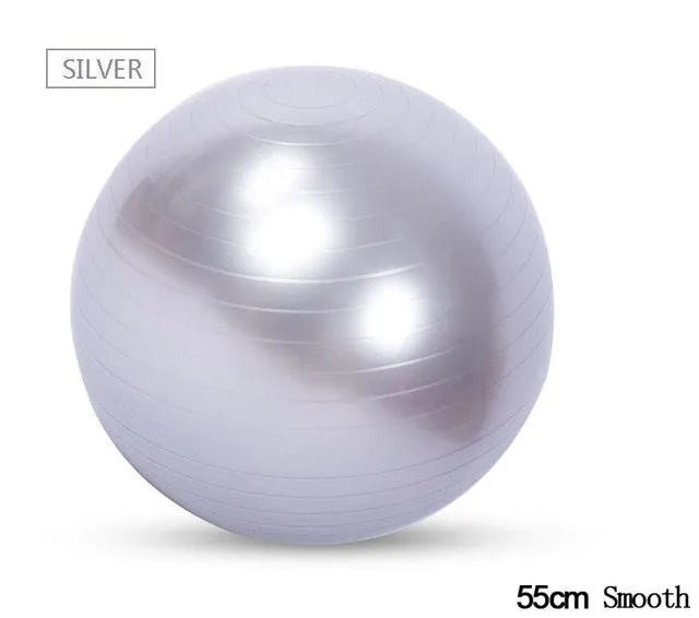 25cm/45cm/55cm/65cm/75cm Smooth type  Yoga Balls Pilates Fitness Gym Balance Fitball Exercise Workout Fitness balls