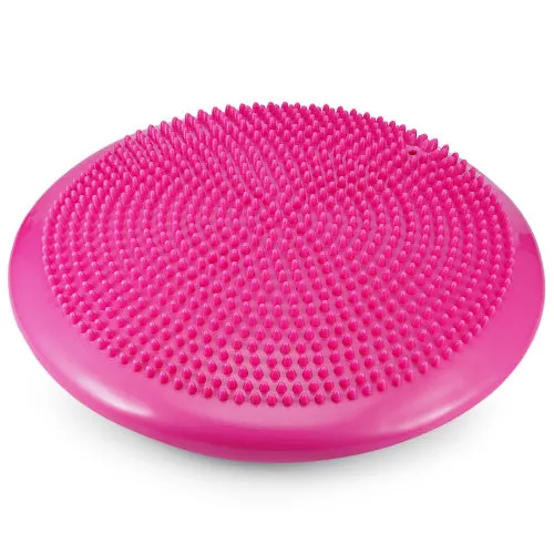 33x33cm Durable Inflatable Yoga Massage Ball Pad Universal Sports Gym Fitness Yoga Wobble Stability Balance Disc Cushion Mat