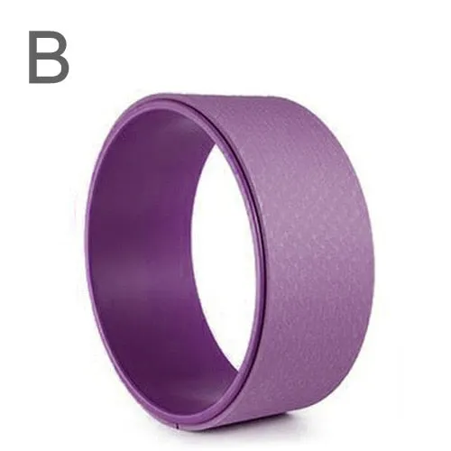 ABS Gym Workout Yoga Wheel Back Training Tool TPE Yoga Circles Pilates Professional Waist Shape Bodybuilding For Fitness Dance
