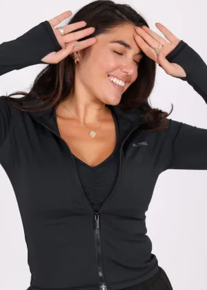 Active zip vest Black