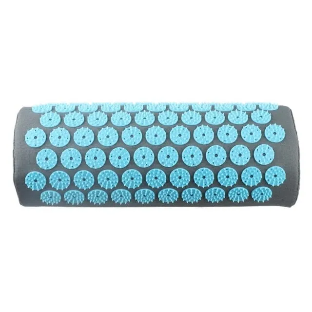 Acupressure Massager Mat Relaxation Relief Stress Tension Body Yoga Mat Relieve Body Stress Pain Spike Cushion Mat with Pillow