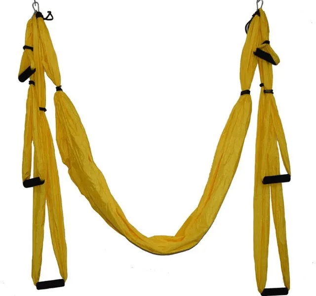 Anti-Gravity yoga hammock fabric Yoga Flying Swing  Aerial Traction Device Yoga hammock set Equipment for Pilates body shaping
