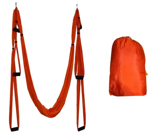 Anti-Gravity yoga hammock fabric Yoga Flying Swing  Aerial Traction Device Yoga hammock set Equipment for Pilates body shaping