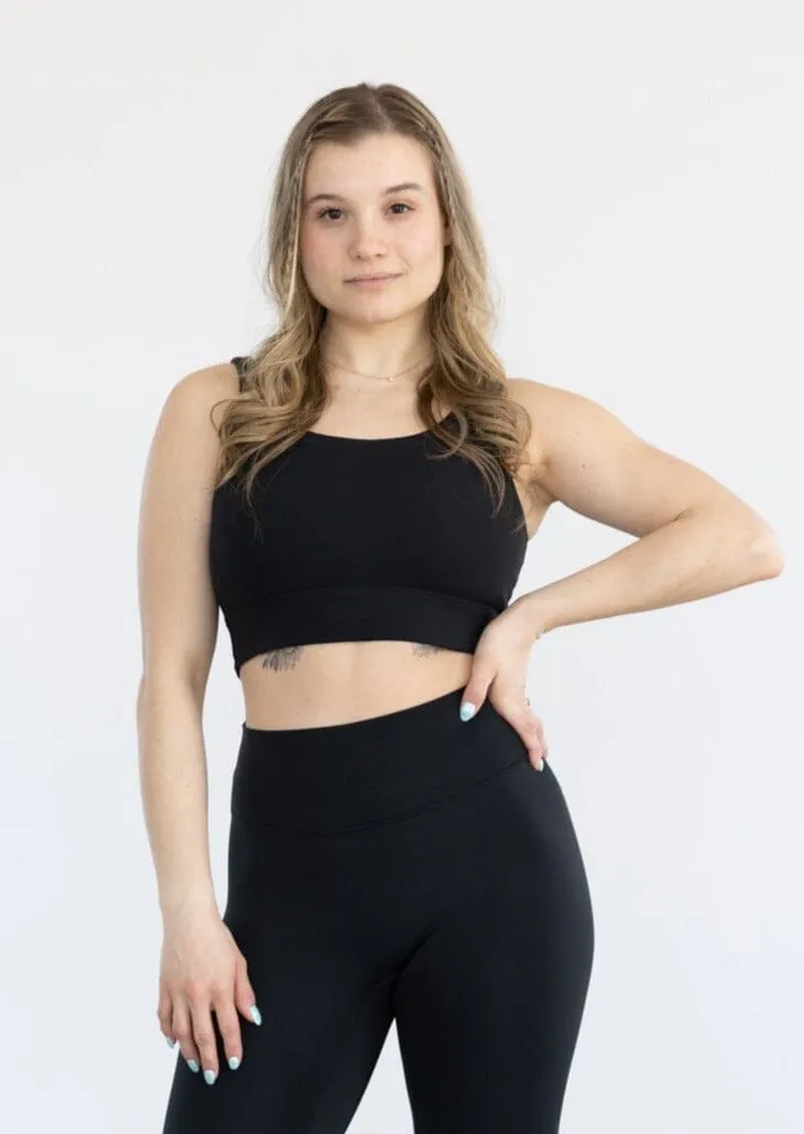 Aria Sports Bra Black