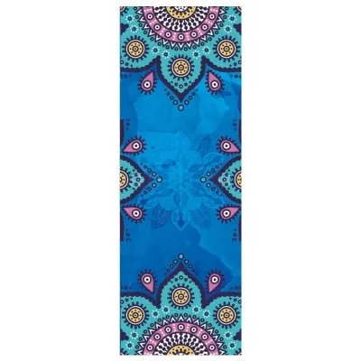 Beautiful Pattern Print New Yoga Towel Sweat Anti-skid Portable Gym Blanket Exercise Yoga Mat Towel Pilates Towel Yoga Mat Cover