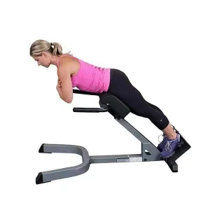 Body-Solid Back Hyperextension Back Bench Trainer