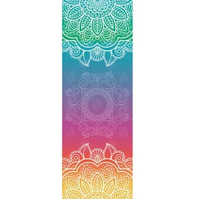 Classic Mandola Yoga Towel 183*65 Diamond Texture Non Slip Portable Travel Yoga Mat Towel Mat Cover Pilates Fitness Yoga Blanket