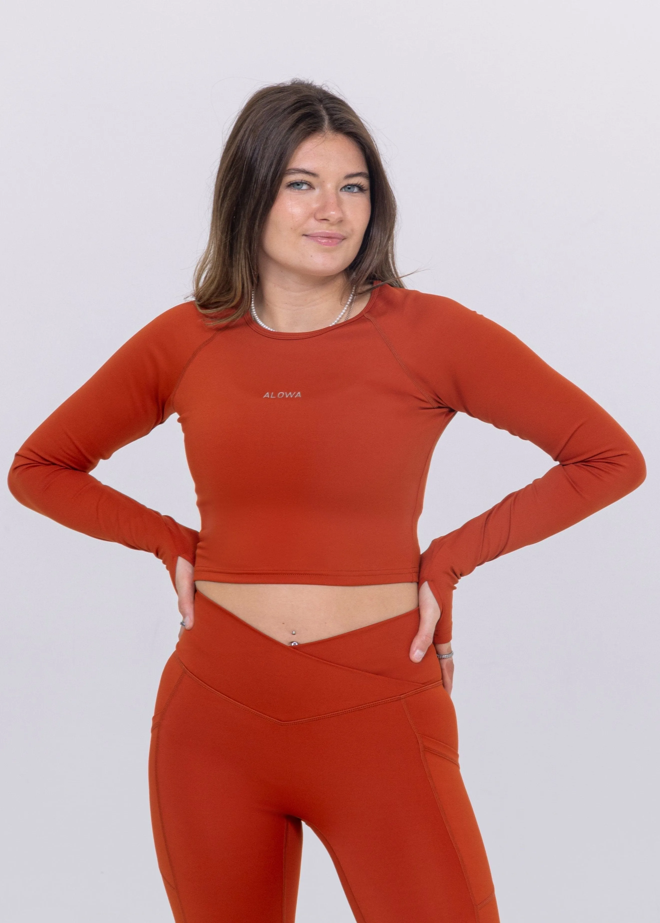 Clea Long Sleeve 2.0 Pumpkin Spice