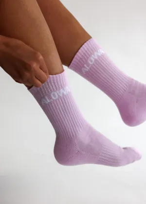 Crew Socks Orchid Mist
