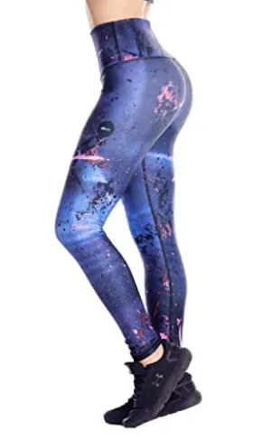 Drakon Leggings Women??s Activewear Workout Pants Printed Compression Pants Yoga Tights