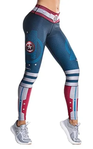 Drakon Leggings Women??s Activewear Workout Pants Printed Compression Pants Yoga Tights