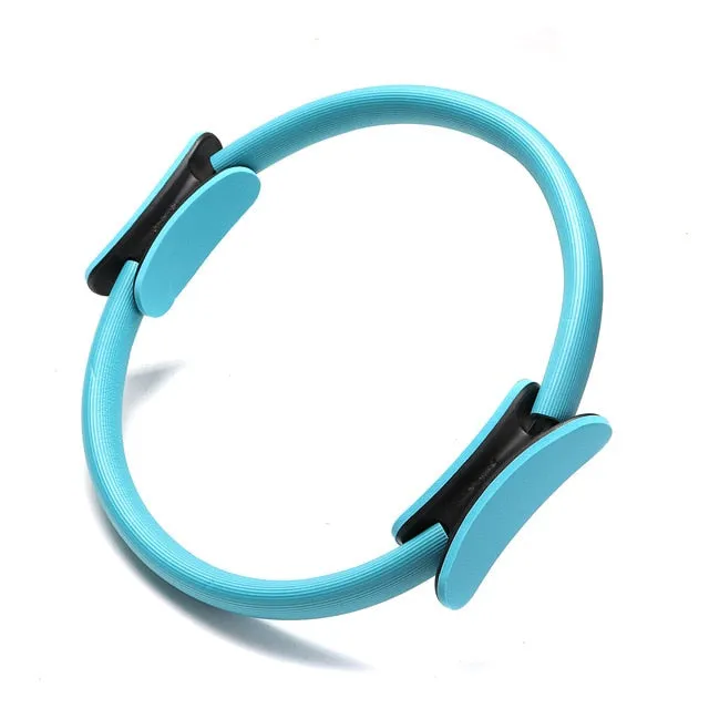 Dual Grip Pilates Ring Magic Circle Body Sport Exercise Fitness Weight Slimming Yoga Tool  Gym Workout Back Training