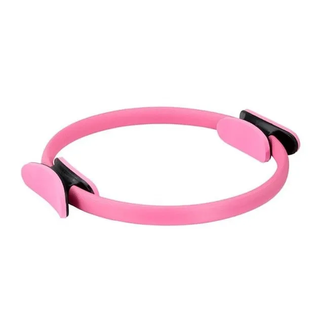 Dual Grip Yoga Pilates Ring for Muscle Exercise Kit Magic Yoga Circle Muscles Body Exercise Yoga Fitness Tool Pilates Slimming