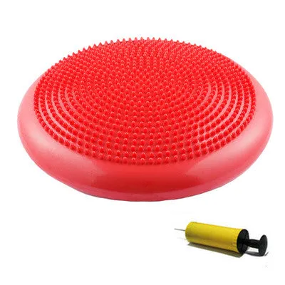 Durable Inflatable Yoga Massage Ball Pad Universal Sports Gym Fitness Yoga Wobble Stability Balance Disc Cushion Mat