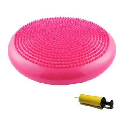 Durable Inflatable Yoga Massage Ball Pad Universal Sports Gym Fitness Yoga Wobble Stability Balance Disc Cushion Mat