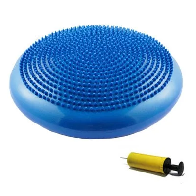 Durable Inflatable Yoga Massage Ball Pad Universal Sports Gym Fitness Yoga Wobble Stability Balance Disc Cushion Mat