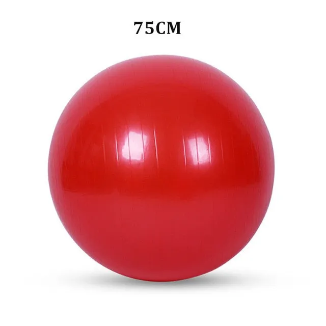 Exercise Yoga Ball Sports Stability Balance Ball for Pilates Birthing Fitness Gym Workout Training Physical Therapy Anti-Burst