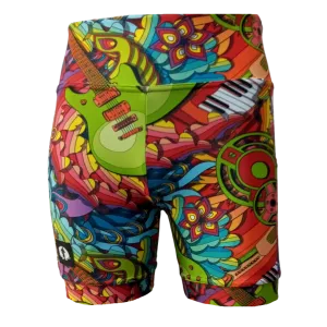 High Waist Funky Pants - 60s Twist