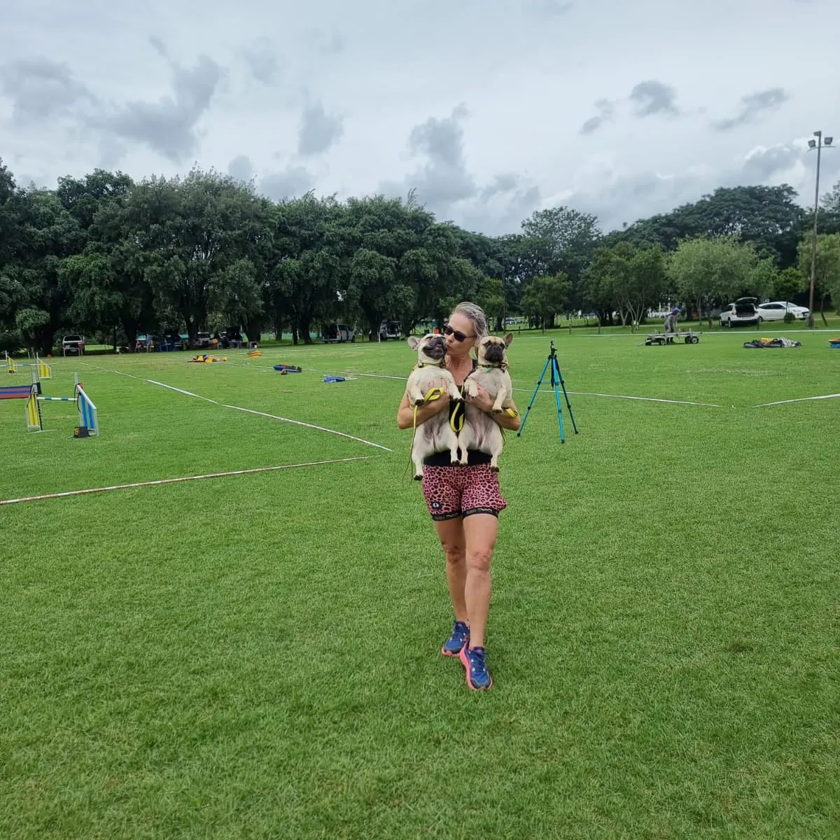 High Waist Funky Pants - Beloved Long Runs -Wildlife
