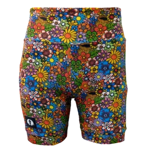 High Waist Funky Pants - Funky Flowers