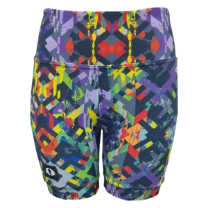 High Waist Funky Pants - Spectrum
