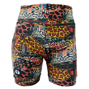 High Waist Funky Pants - Wild