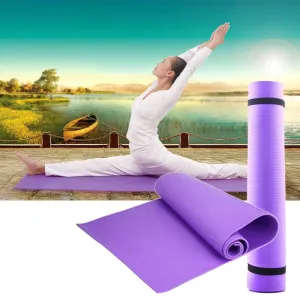 Hot EVA Yoga Mat Exercise Pad 6MM Thick Non-slip Gym Fitness Pilates Supplies For Yoga Exercise 68x24x0.24inch exercise fitness