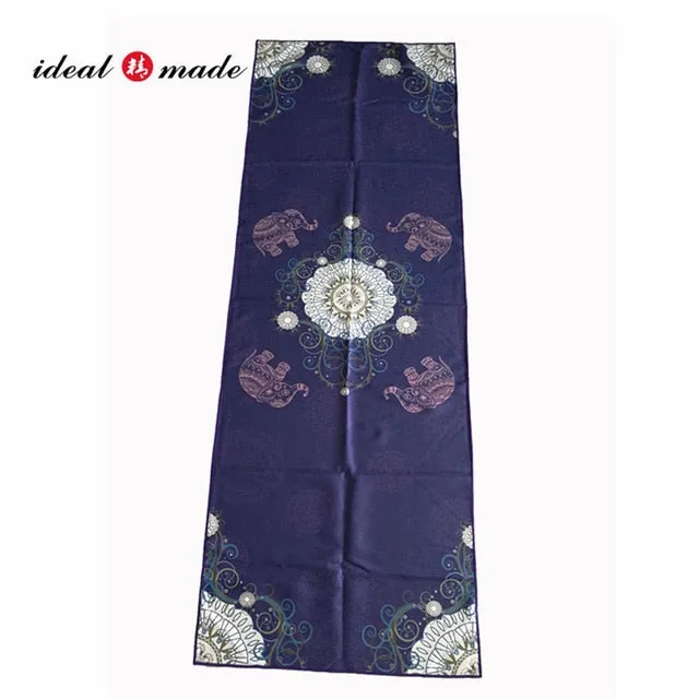 idealmade Non Slip Yoga Mat Cover Towel Blanket Sport Fitness Exercise Pilates Workout HOT