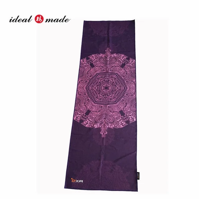 idealmade Non Slip Yoga Mat Cover Towel Blanket Sport Fitness Exercise Pilates Workout HOT