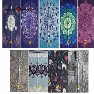idealmade Non Slip Yoga Mat Cover Towel Blanket Sport Fitness Exercise Pilates Workout HOT