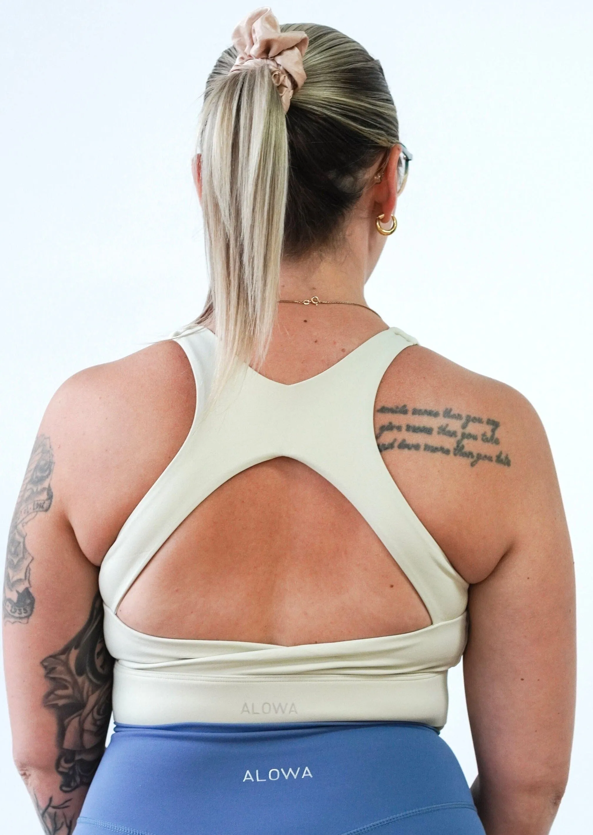 Kassy Sports Bra Cream