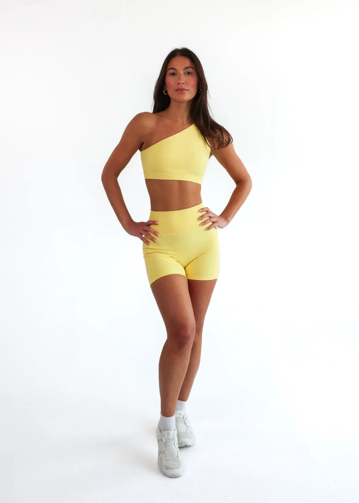 Kayli Biker with pockets 5" Buttercup