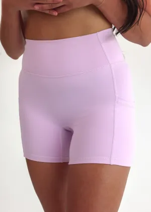 Kayli Biker with pockets 5" Orchid Mist