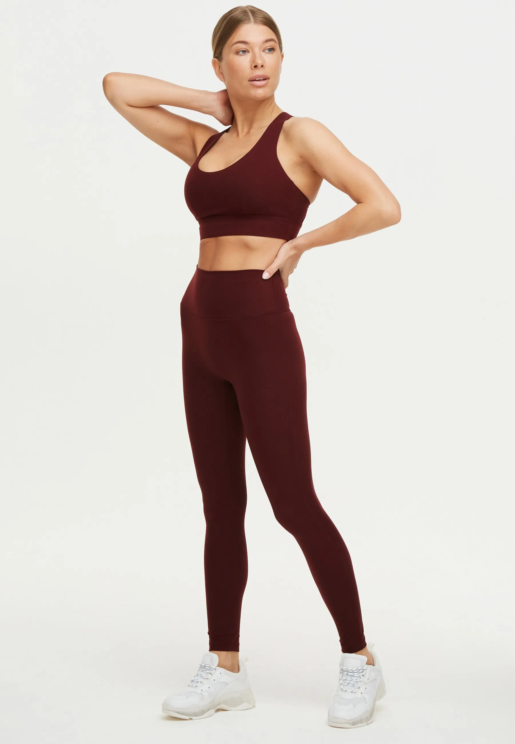 Luna Sport-BH Starker Halt - Henna Red