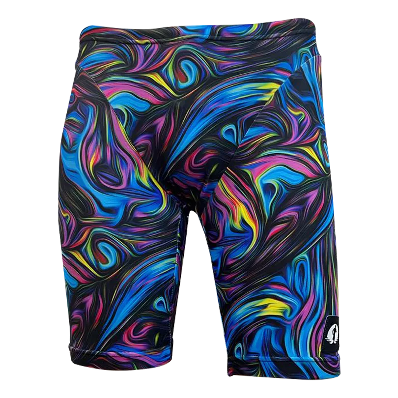 Men's Swim Jammer - Peacock Marble