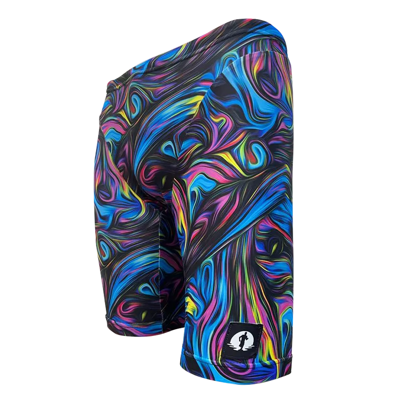 Men's Swim Jammer - Peacock Marble