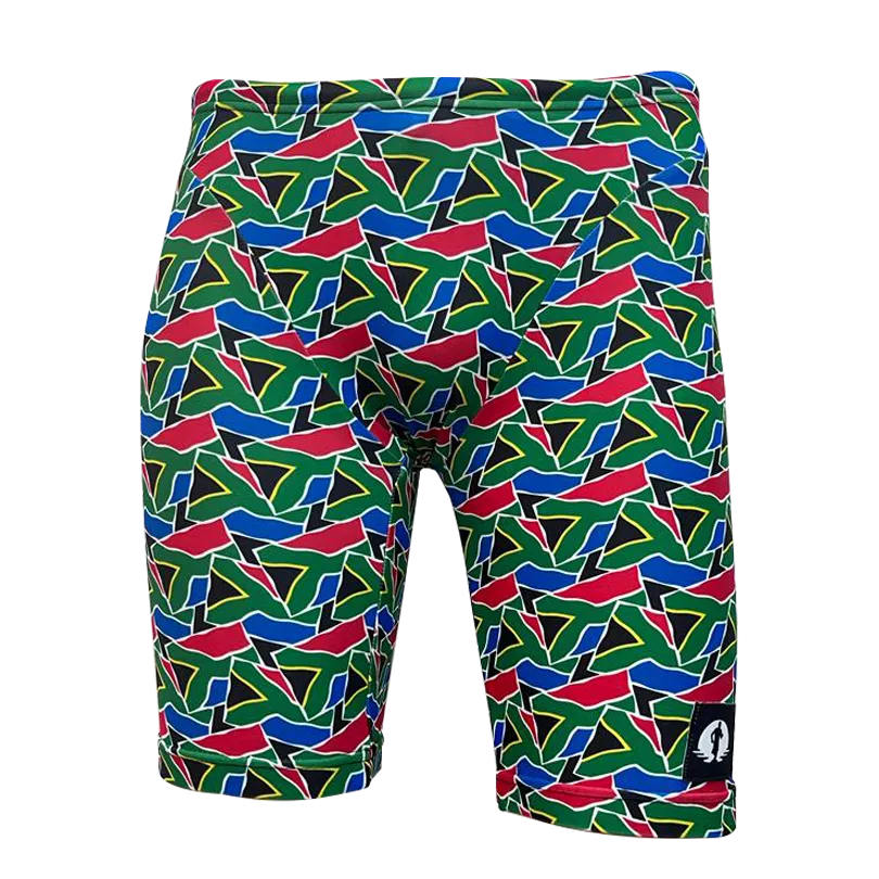 Men's Swim Jammer - SA Flag