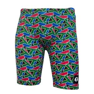 Men's Swim Jammer - SA Flag