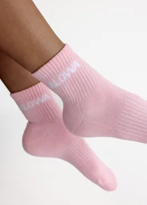 Mini Crew Socks Baby Pink