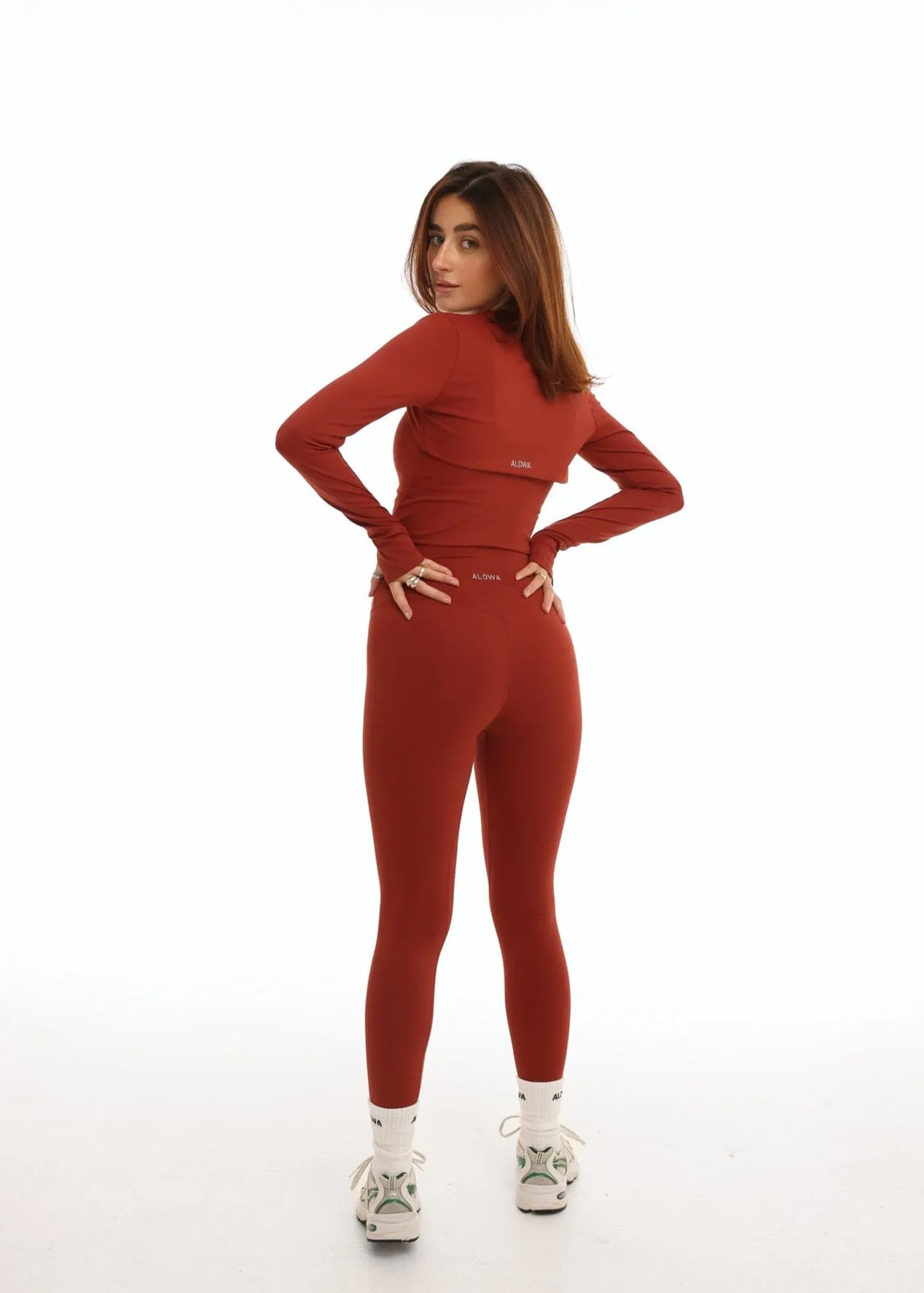 Mylo Seamless High Waist Red Velvet