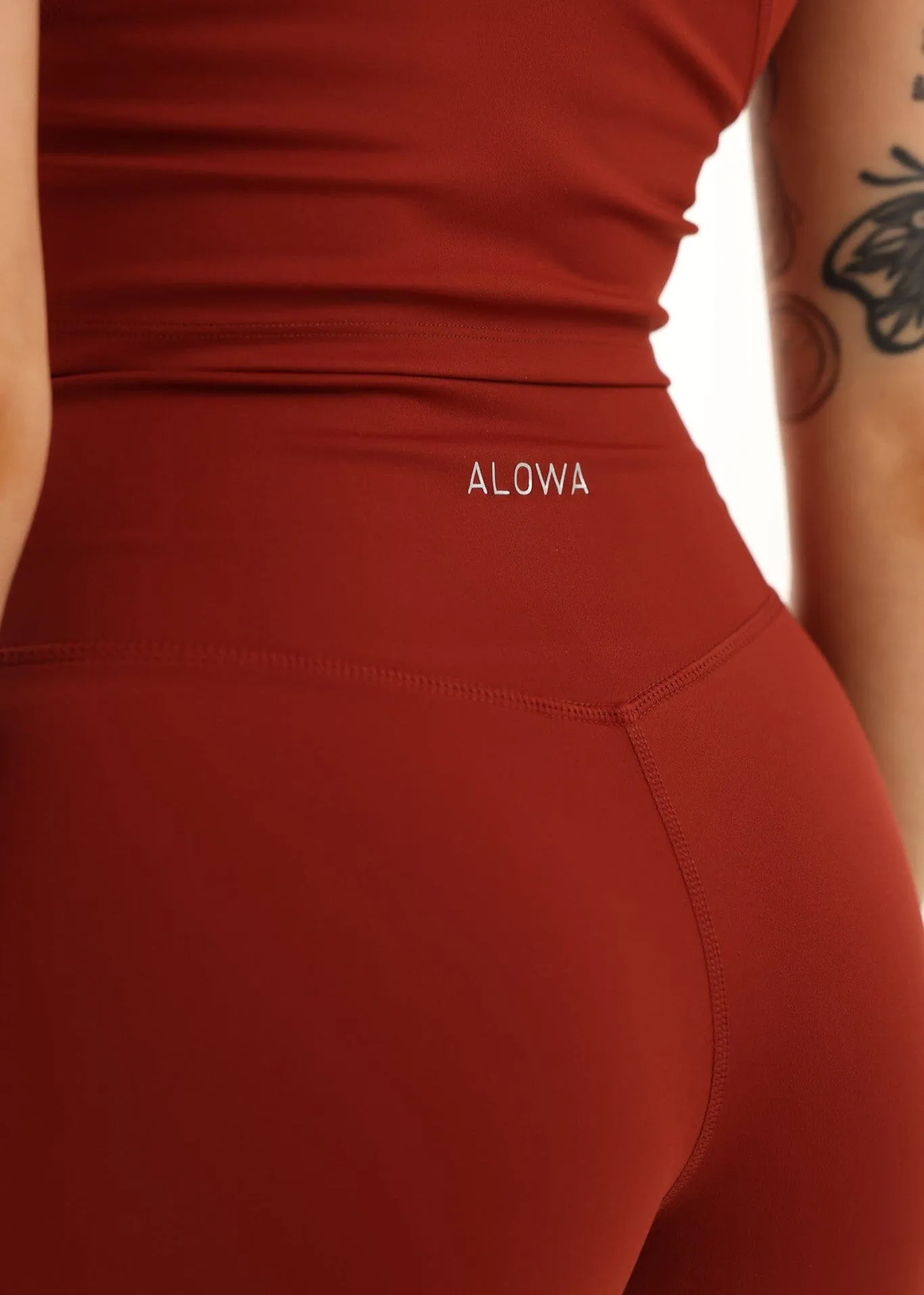 Mylo Seamless High Waist Red Velvet